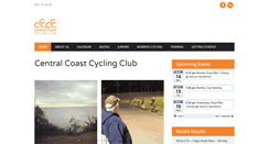 Desktop Screenshot of centralcoastcyclingclub.com.au